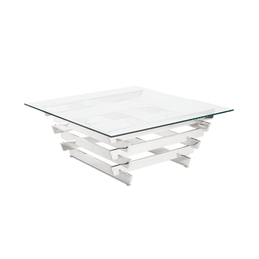 Talbot Square Glass Coffee Table - Ella and Ross Furniture