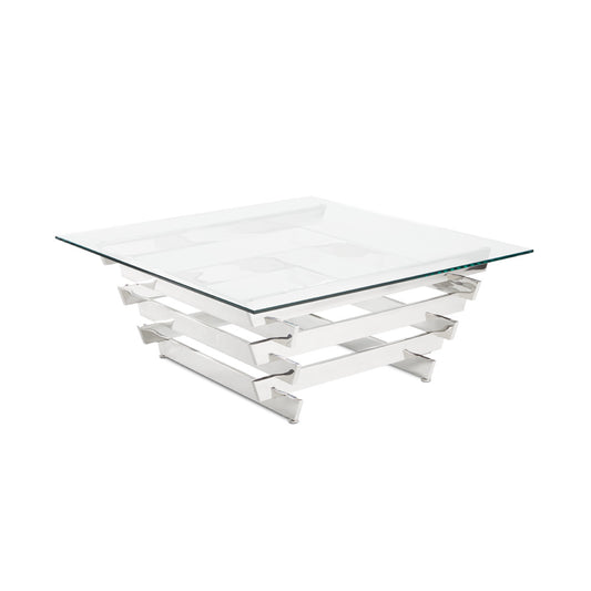 Talbot Square Glass Coffee Table