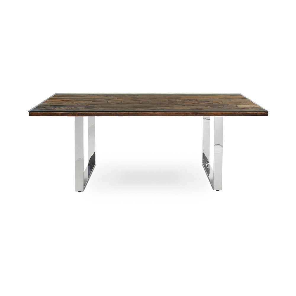 Utica Organic Railwood Dining Table - Ella and Ross Furniture