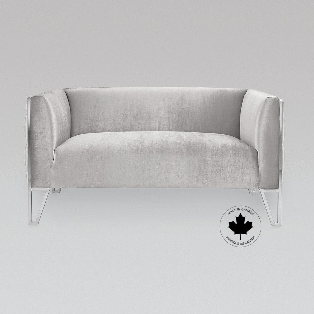 Vallerie Loveseat - Grey