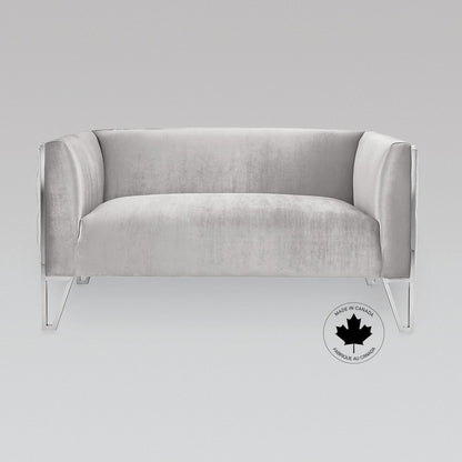 Vallerie Loveseat - Grey