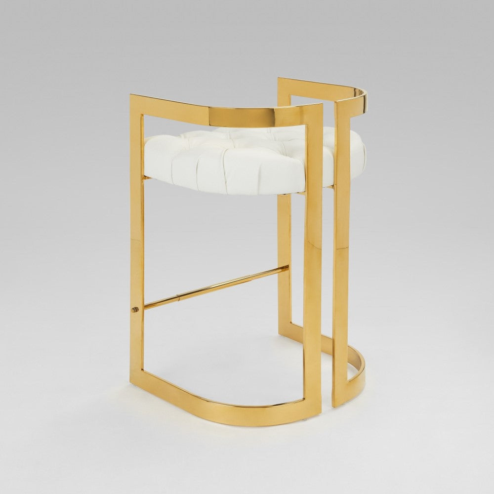 Vara Gold Counter Stool - Ella and Ross Furniture