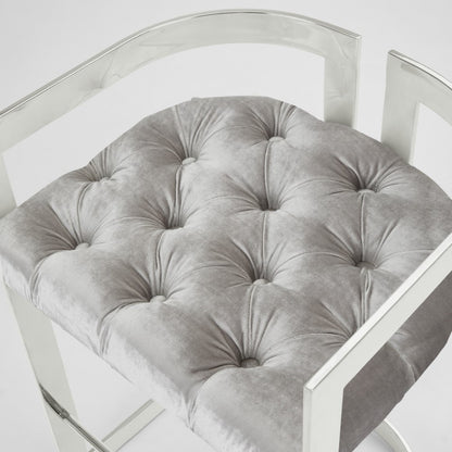 Vara Silver Counter Stool - Ella and Ross Furniture