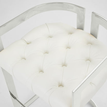Vara Silver Counter Stool - Ella and Ross Furniture