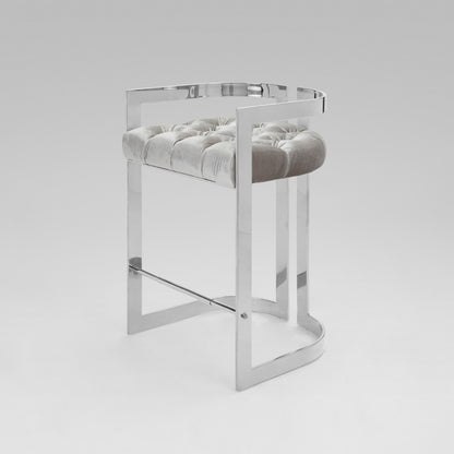 Vara Silver Counter Stool - Ella and Ross Furniture