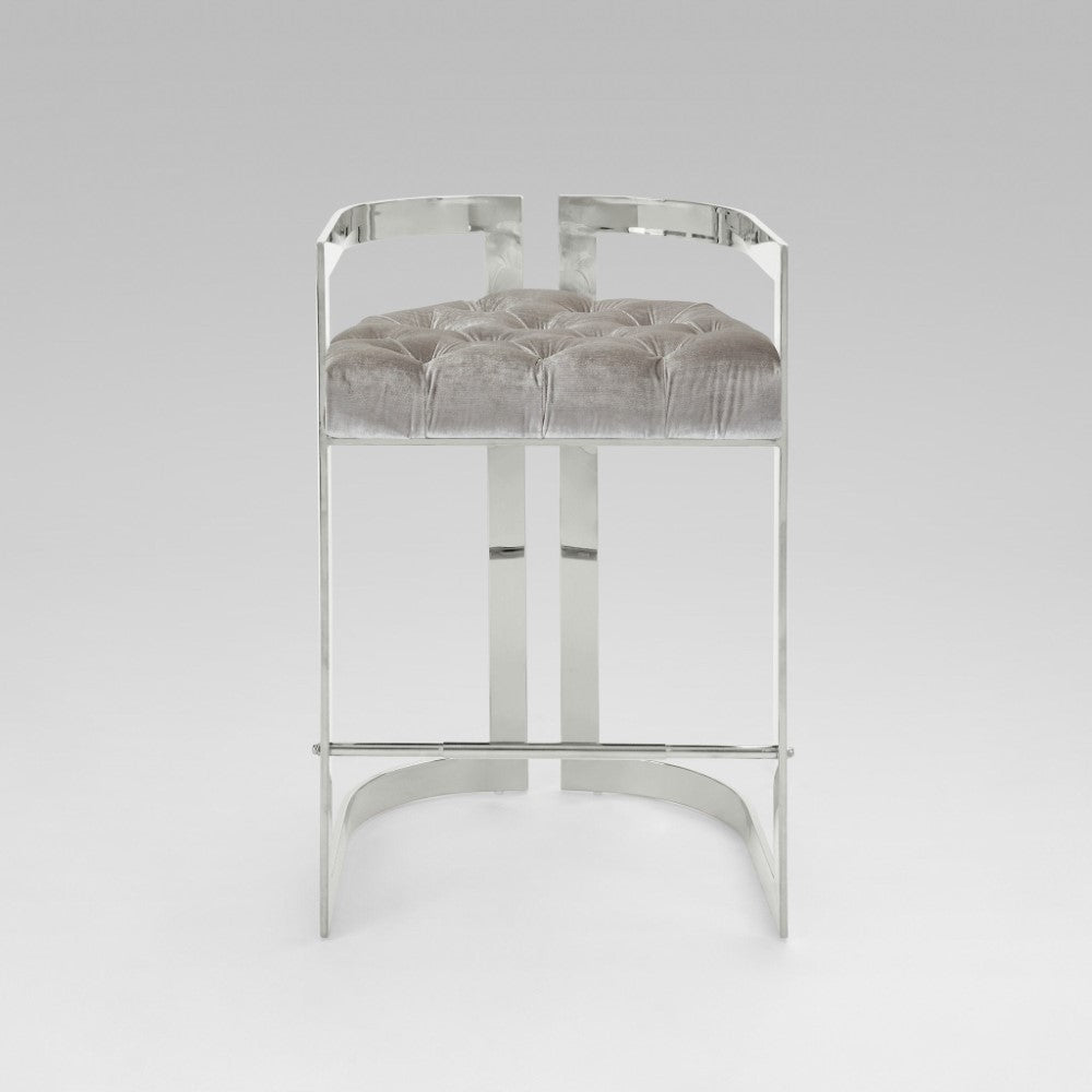 Vara Silver Counter Stool - Ella and Ross Furniture