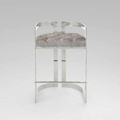 Vara Silver Counter Stool - Ella and Ross Furniture