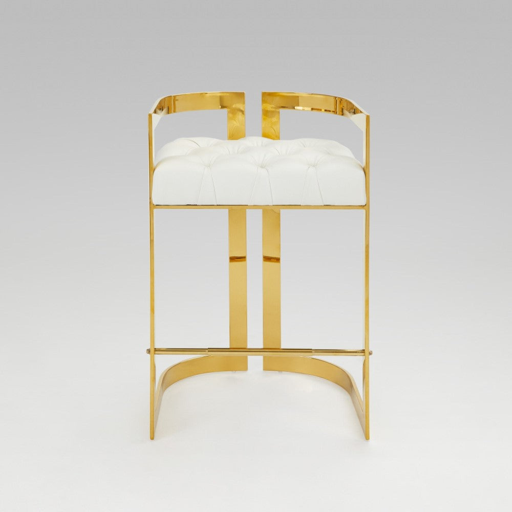 Vara Gold Counter Stool - Ella and Ross Furniture