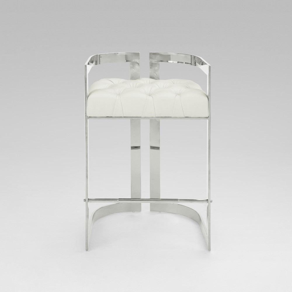 Vara Silver Counter Stool - Ella and Ross Furniture