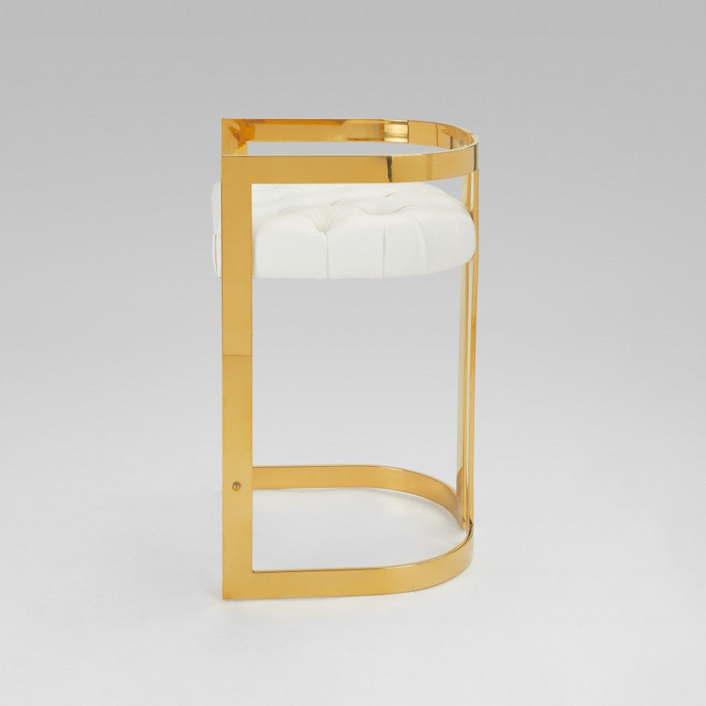 Vara Gold Counter Stool - Ella and Ross Furniture