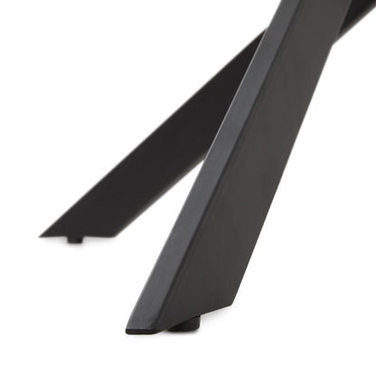 Verity Black Dining Table - 63" - Ella and Ross Furniture