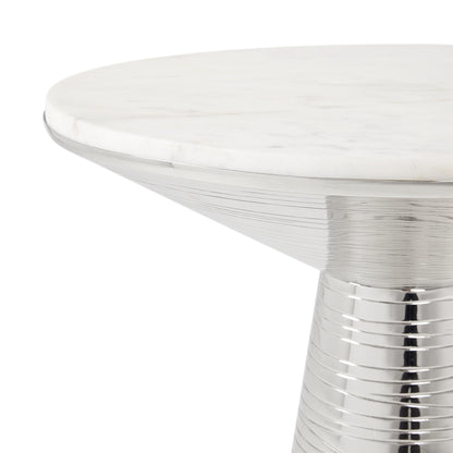 Vesper Marble End Table - Ella and Ross Furniture