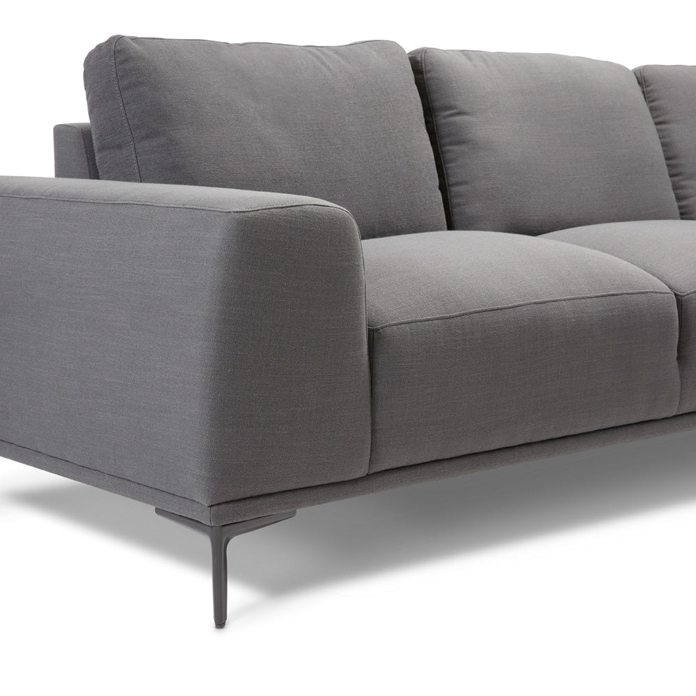 Windsor Right Sectional Sofa - Grey