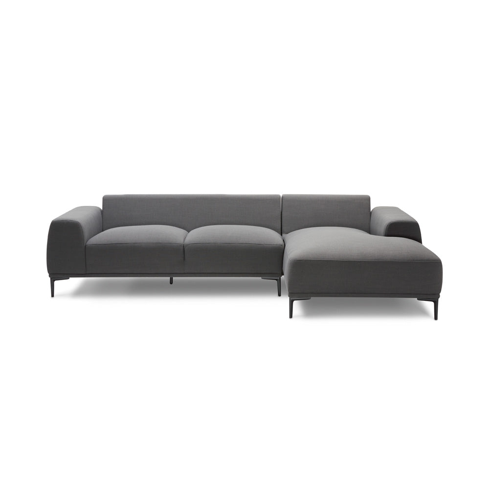 Windsor Right Sectional Sofa - Grey