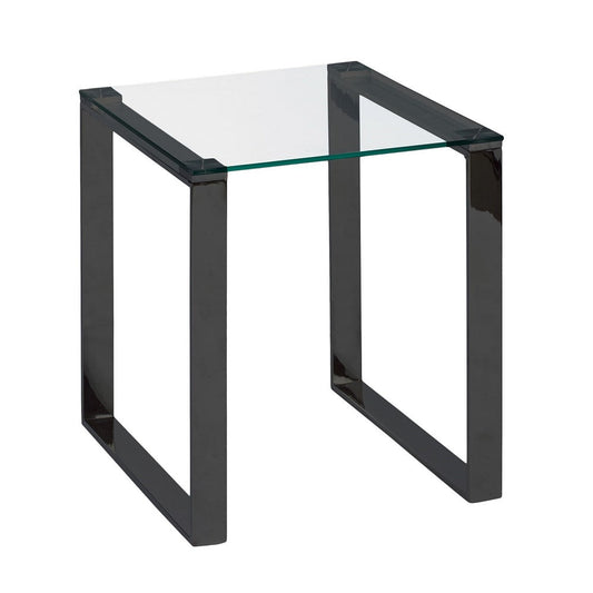 Hudson Black End Table - Ella and Ross Furniture